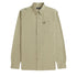 Fred Perry M5516 U54 Warm Grey Oxford Shirt Mens S